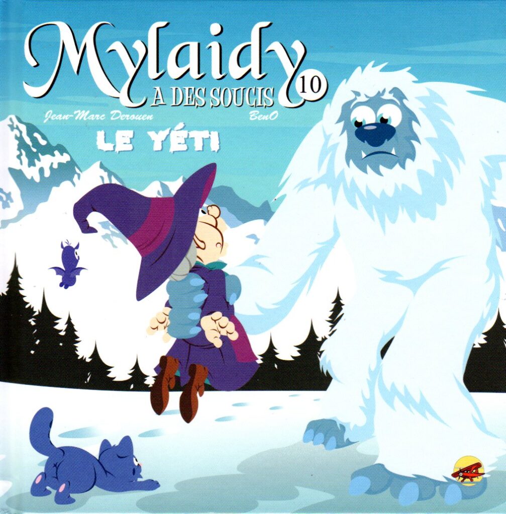 Série Mylaidy a des soucis : le yéti, de Jean-Marc Derouen