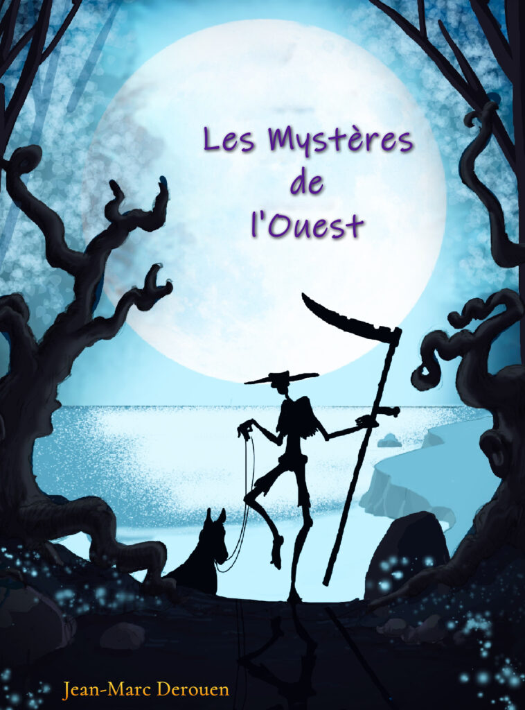 Affiche Les mystères de l'Ouest, spectacle de Contes de Jean-Marc Derouen