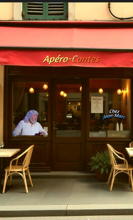 Apéro-Contes, spectacle de contes de Jean-Marc Derouen
