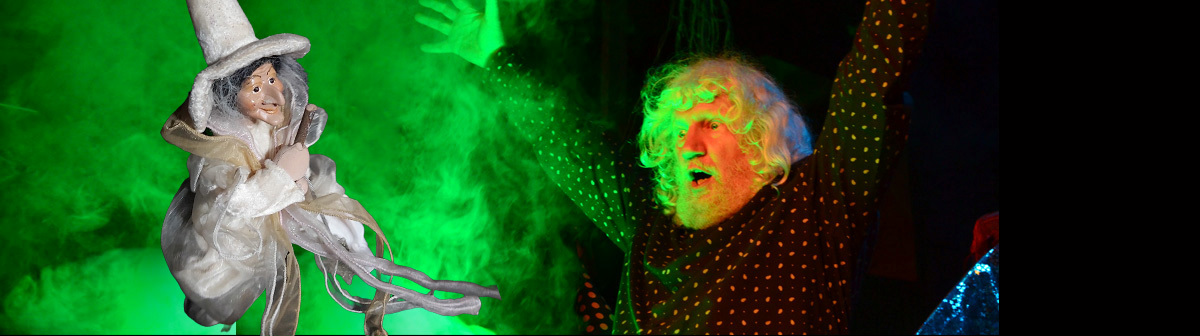 Chez Lilly la sorcière, spectacle de contes de Jean-Marc Derouen