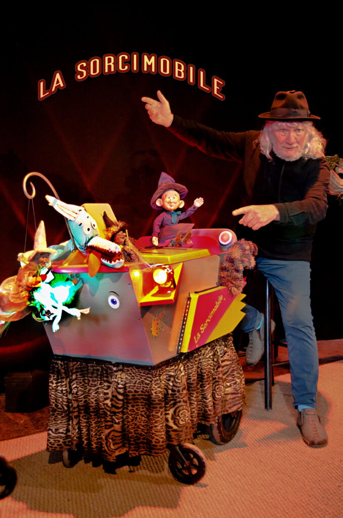 La Sorcimobile, spectacle de contes de Jean-Marc Derouen