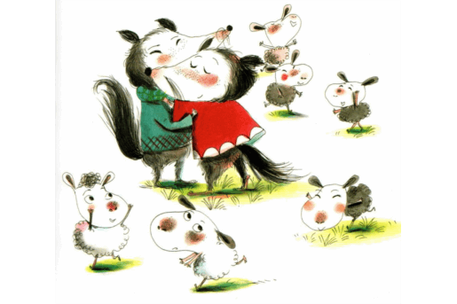 Illustration Poils de Loup de Jean-Marc Derouen